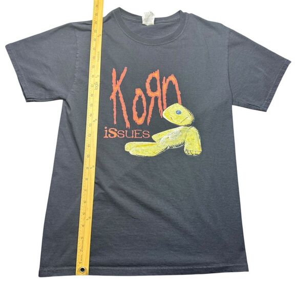 Vintage Korn Issues Shirt Y2K Men’s Small Black Heavy Metal Rock - Picture 6 of 8